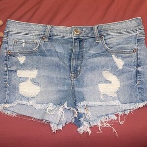 American Eagle Outfitters Next level stretch jean shorts (shortie)good condition